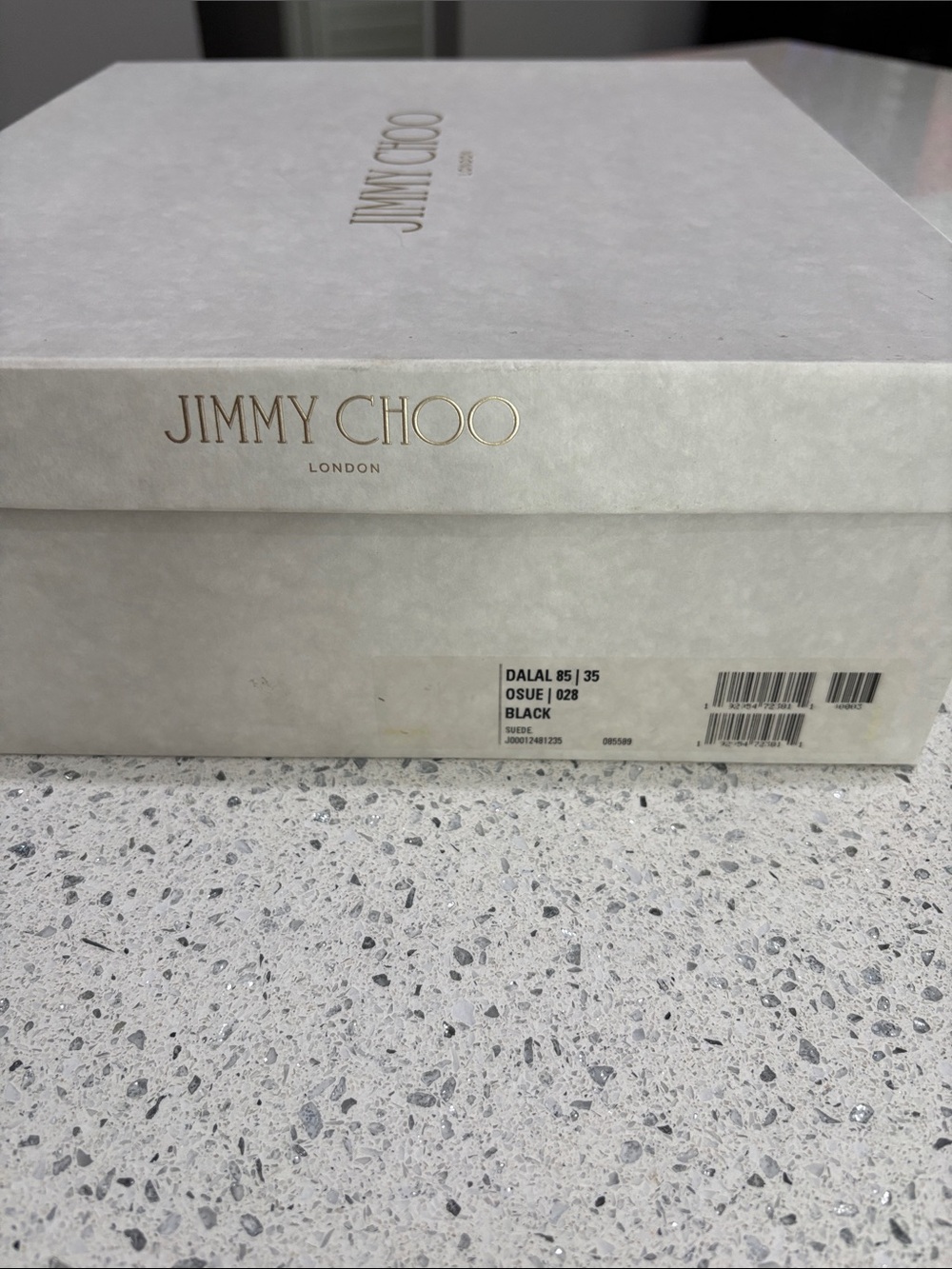 Jimmy Choo Black Suede Wrap-Ankle Heeled Boots - Picture 5 of 6